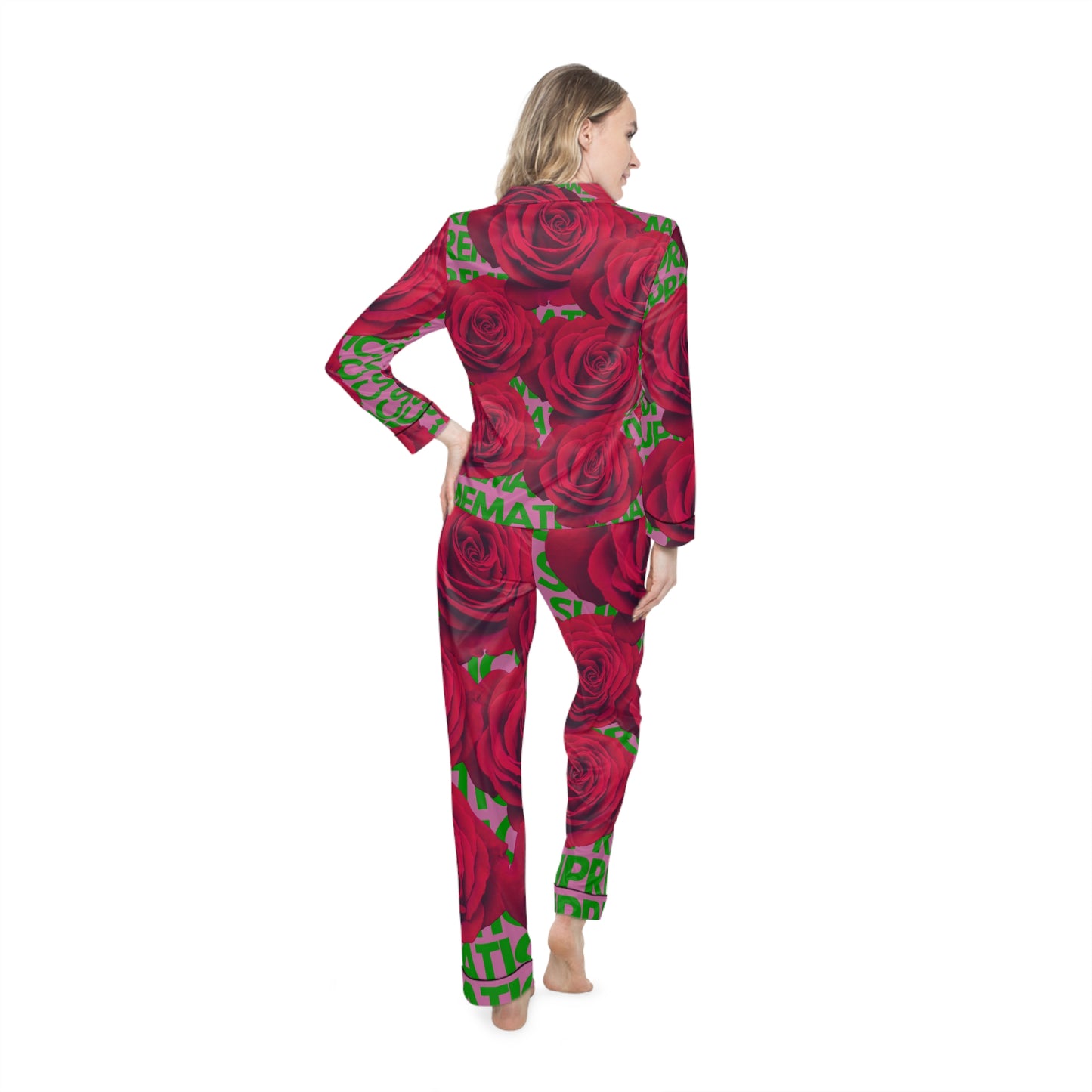 SUPREMEMATHEMATICS SATIN PAJAMAS
