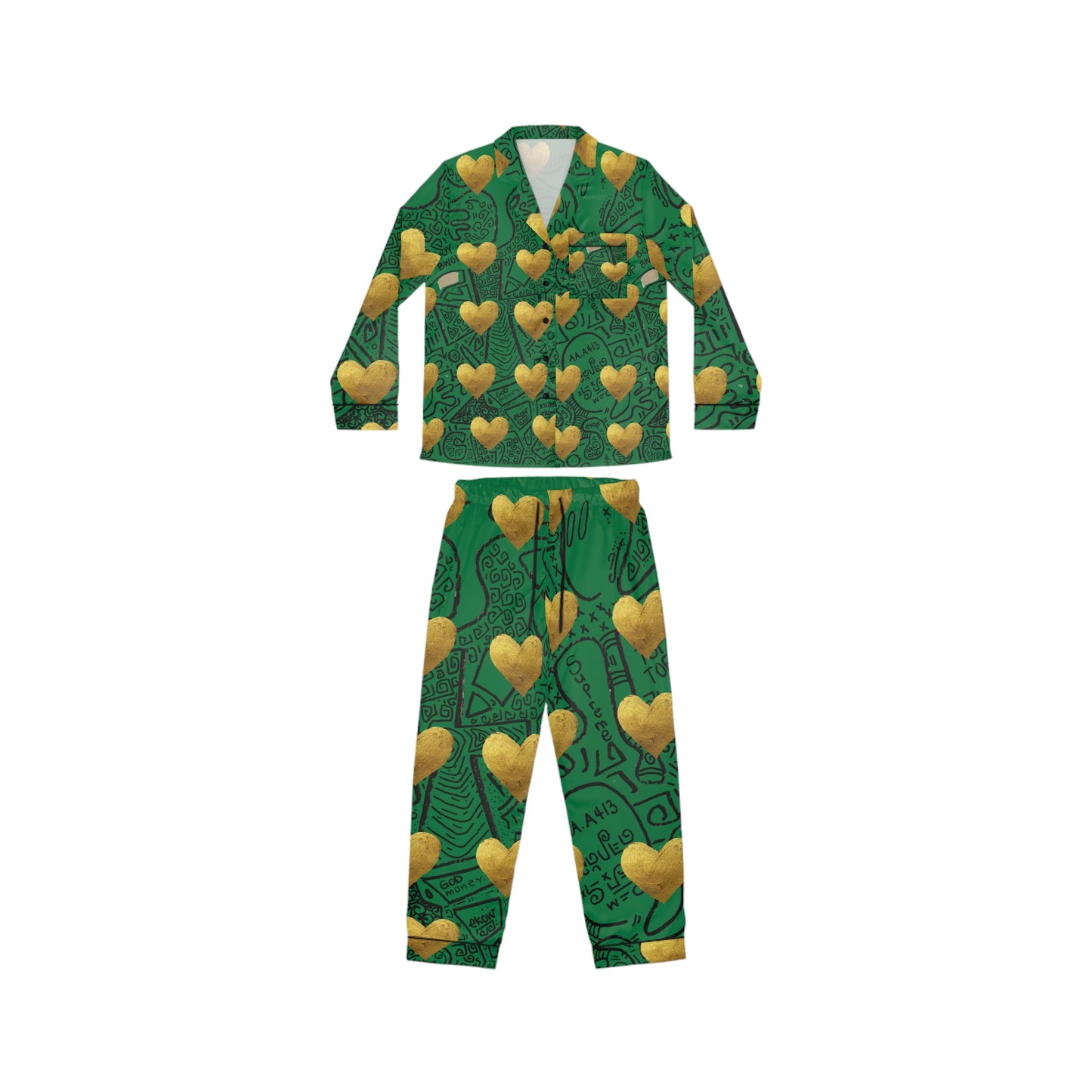 SUPREMEMATHEMATICS SATIN PAJAMAS