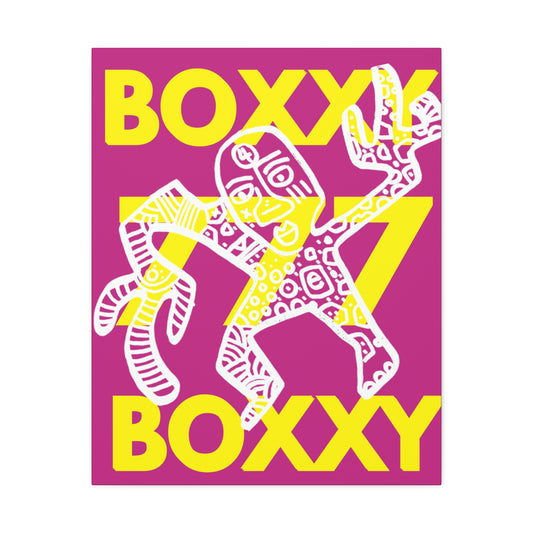 BOXXY 777 ART CANVAS FUCHSIA