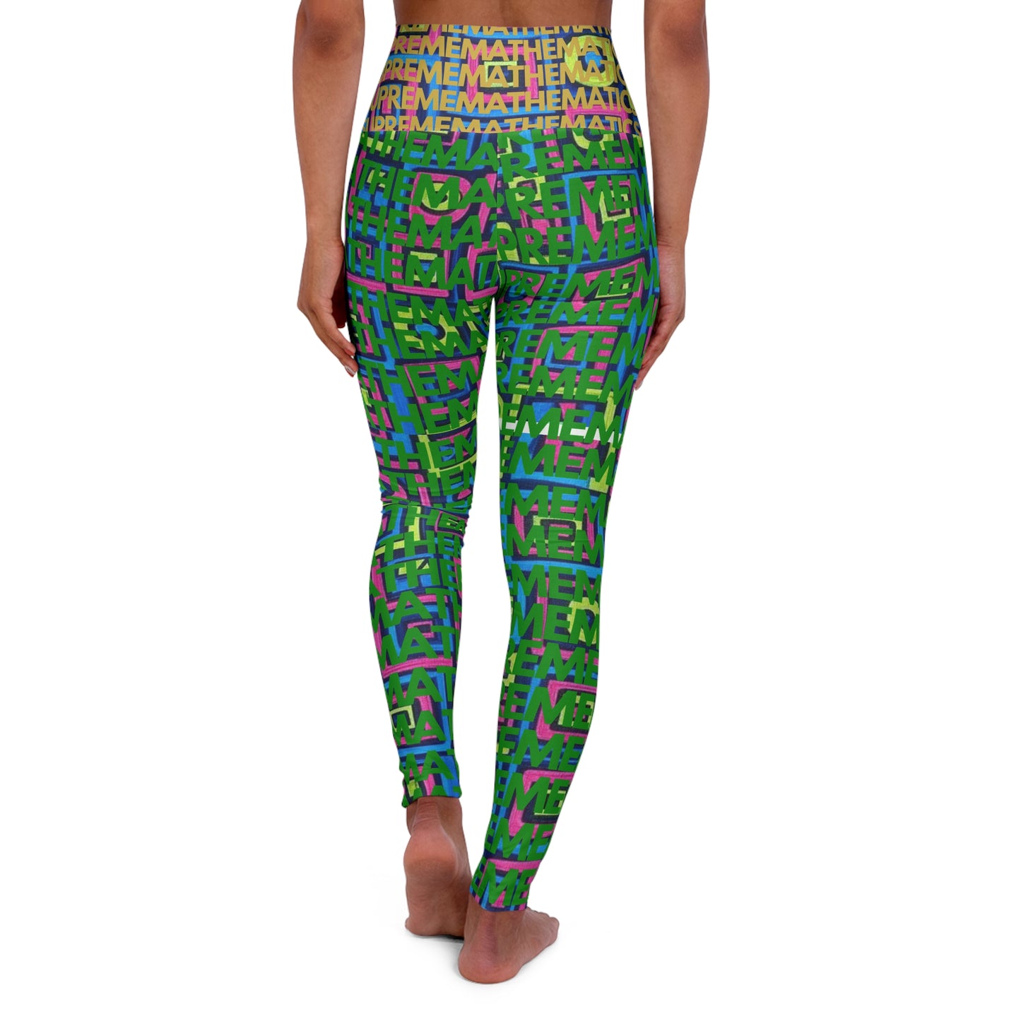 SUPREMEMATHEMATICS HIGH WAIST YOGA LEGGINGS