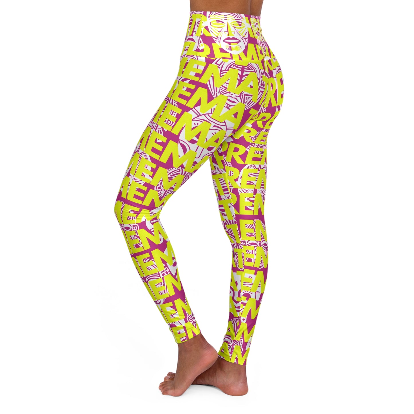 SUPREMEMATHEMATICS HIGH WAIST YOGA LEGGINGS