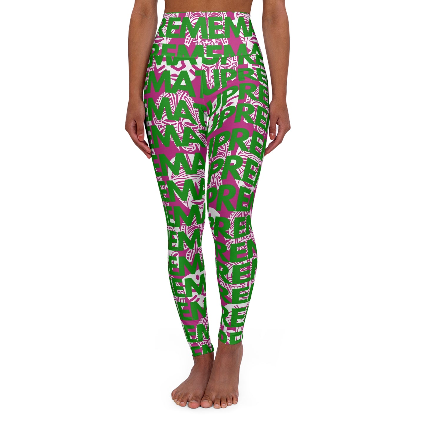 SUPREMEMATHEMATICS HIGH WAIST YOGA LEGGINGS