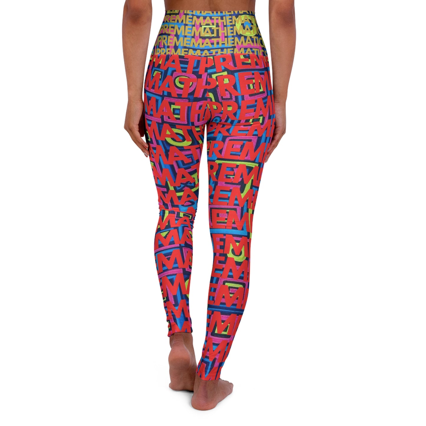 SUPREMEMATHEMATICS HIGH WAIST YOGA LEGGINGS