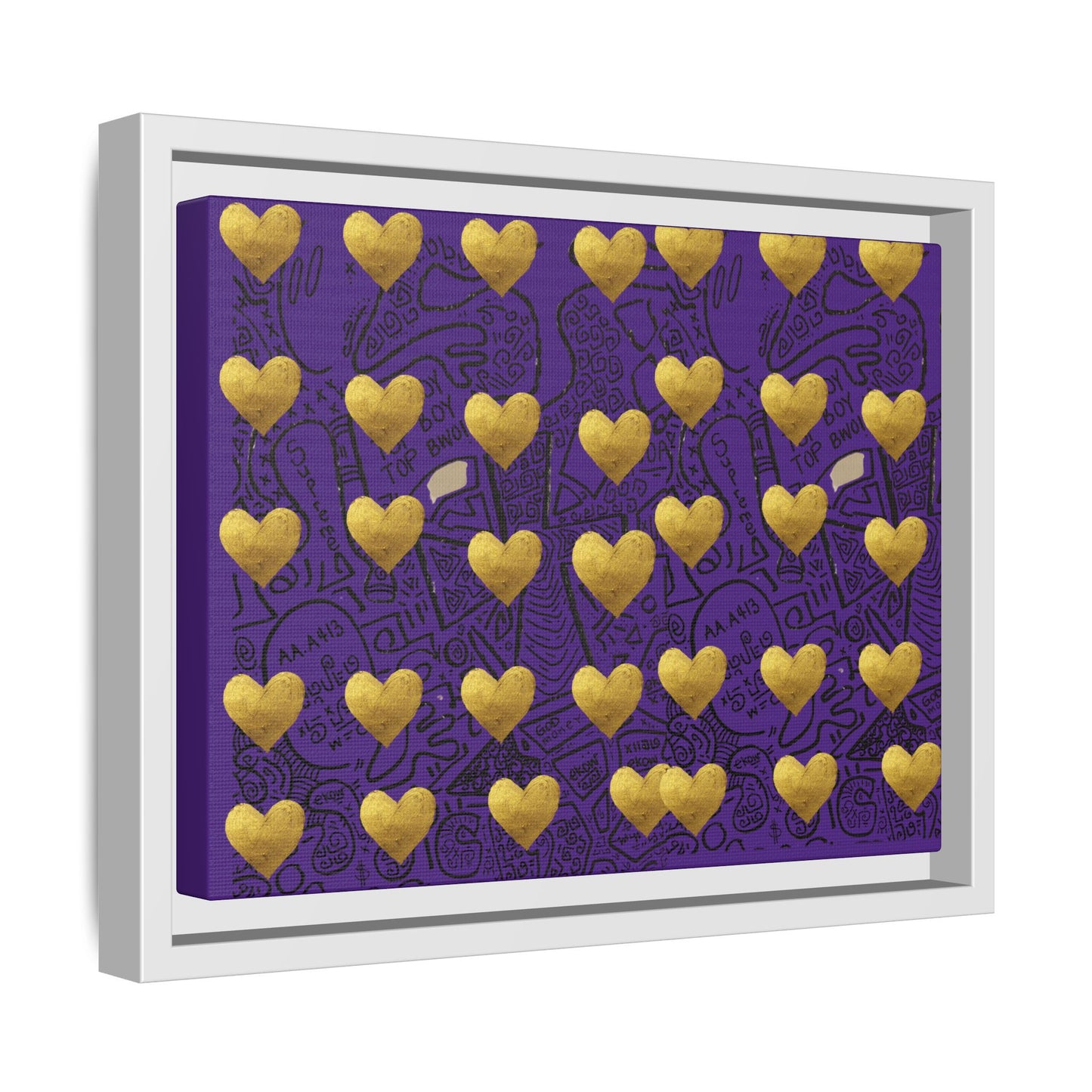 SUPREMEMATHEMATICS FRAMED CANVAS