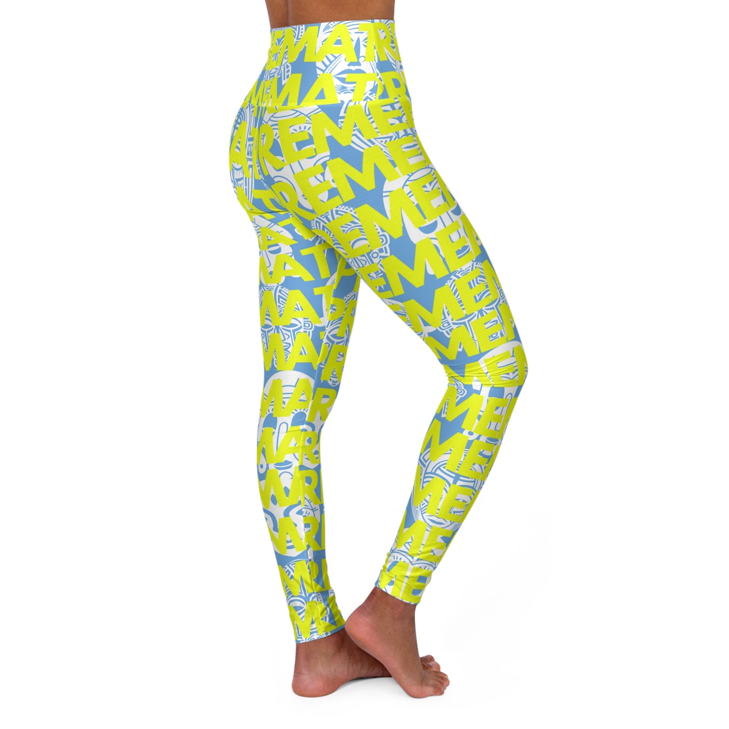 SUPREMEMATHEMATICS HIGH WAIST YOGA LEGGINGS