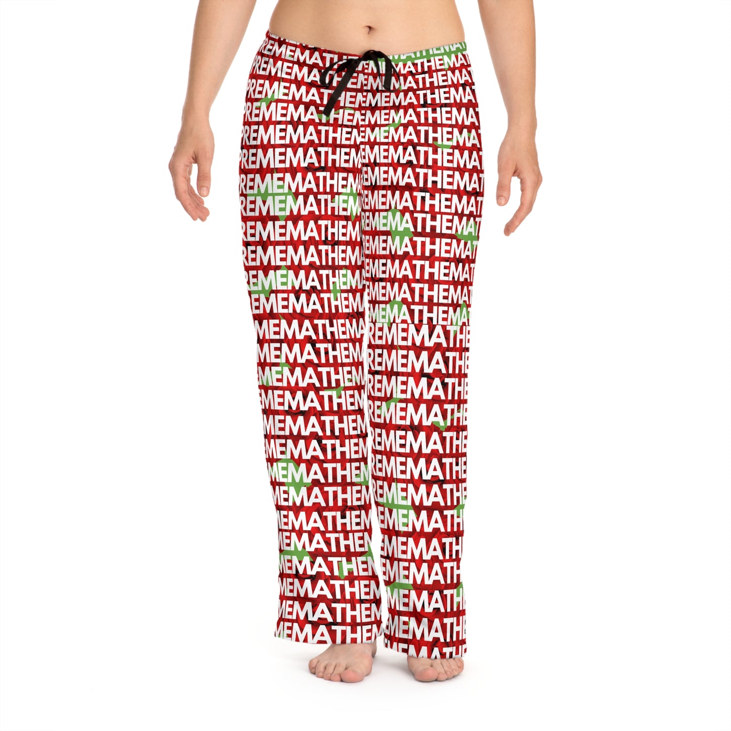 SUPREMEMATHEMATICS WOMEN PAJAMAS PANTS