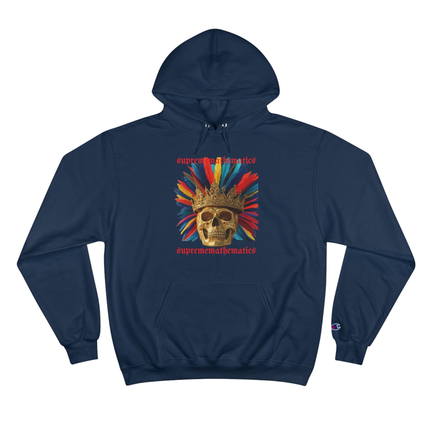 SURPEMEMATHEMATICS CROWN FEATHER HOODIE