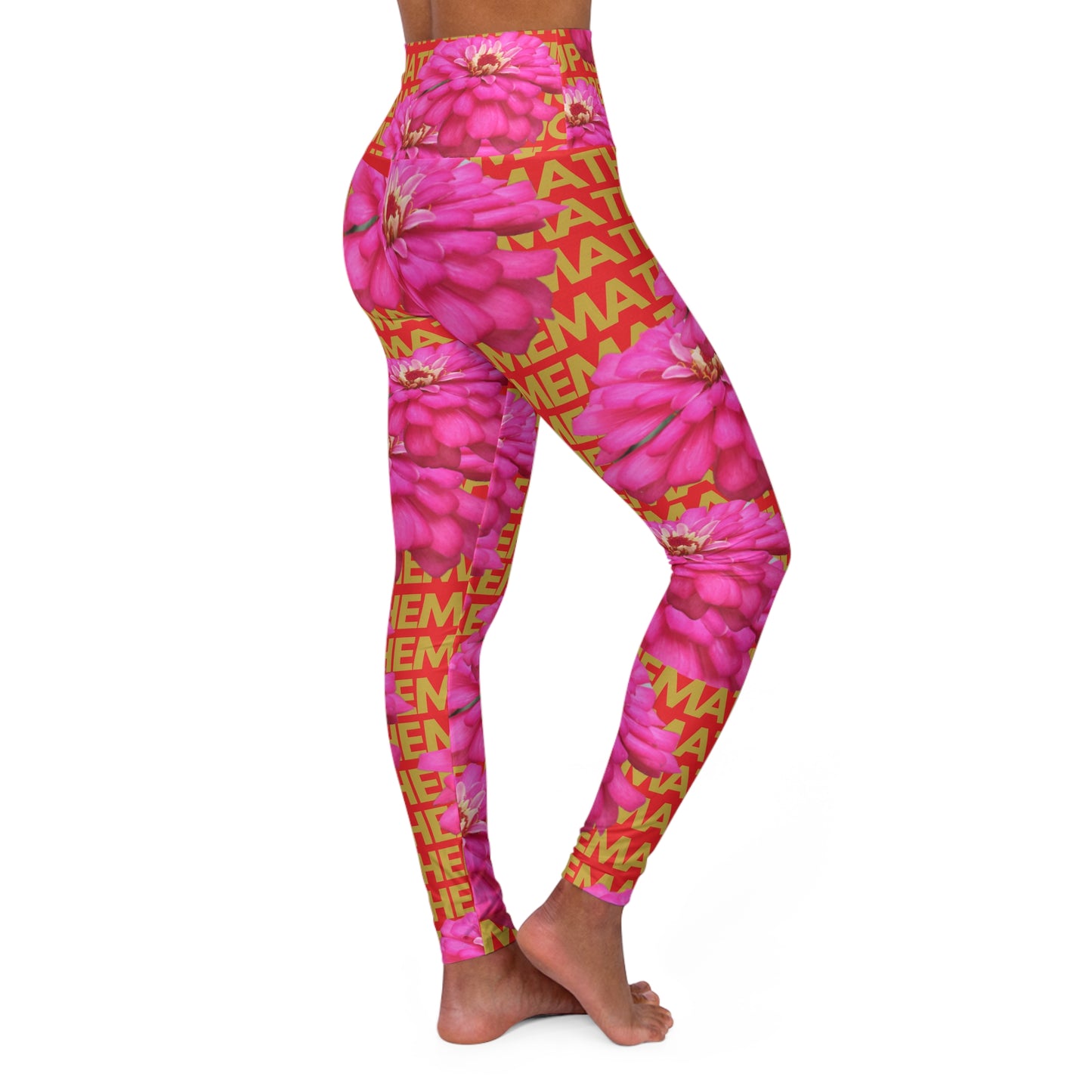 SUPREMEMATHEMATICS HIGH WAIST YOGA LEGGINGS