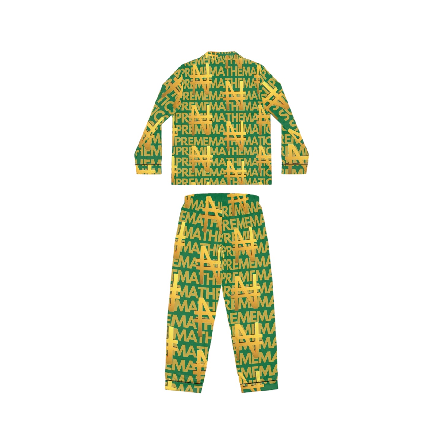 SUPREMEMATHEMATICS NAIRA SATIN PAJAMAS