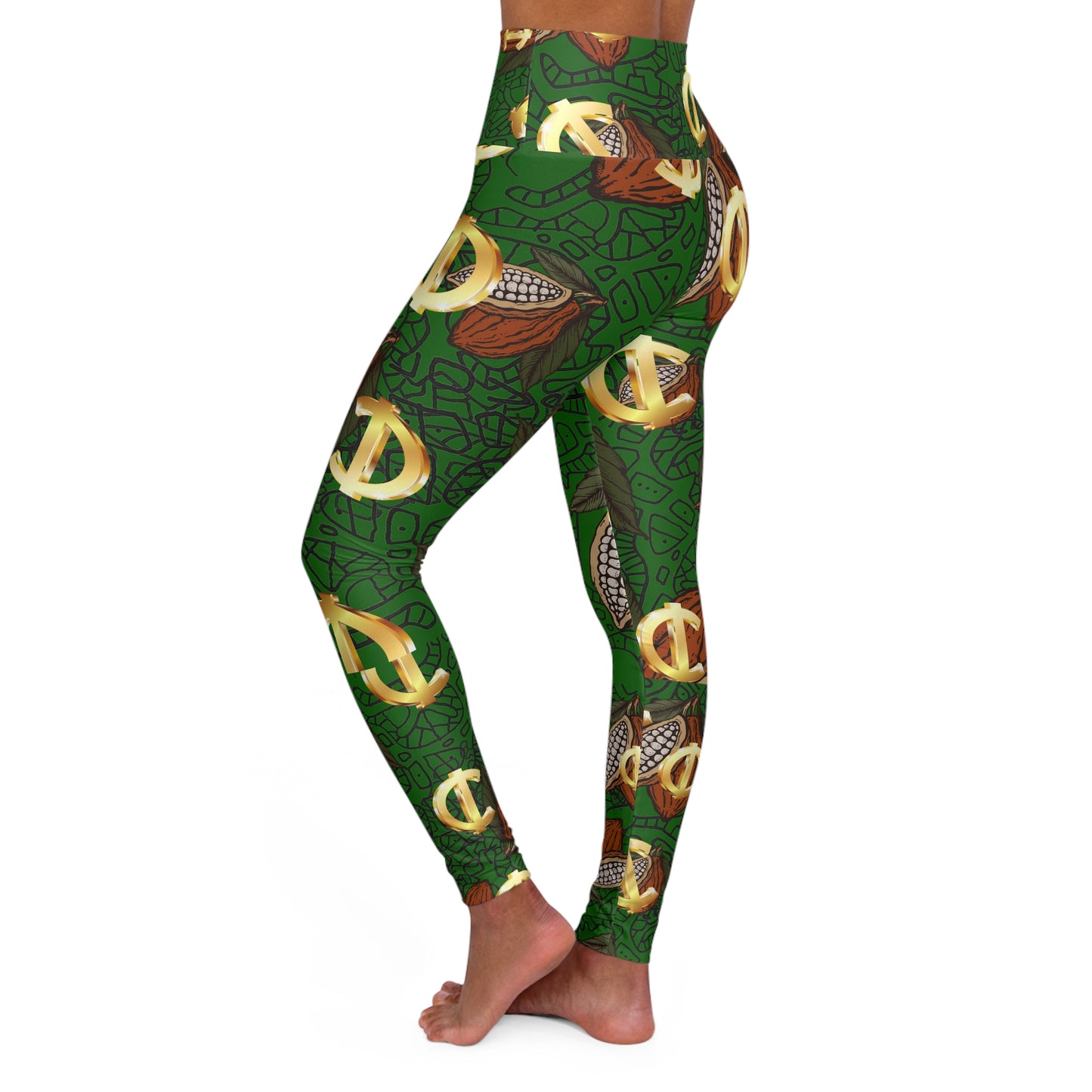 SURPEMEMATHEMATICS HIGH WAIST YOGA PANTS