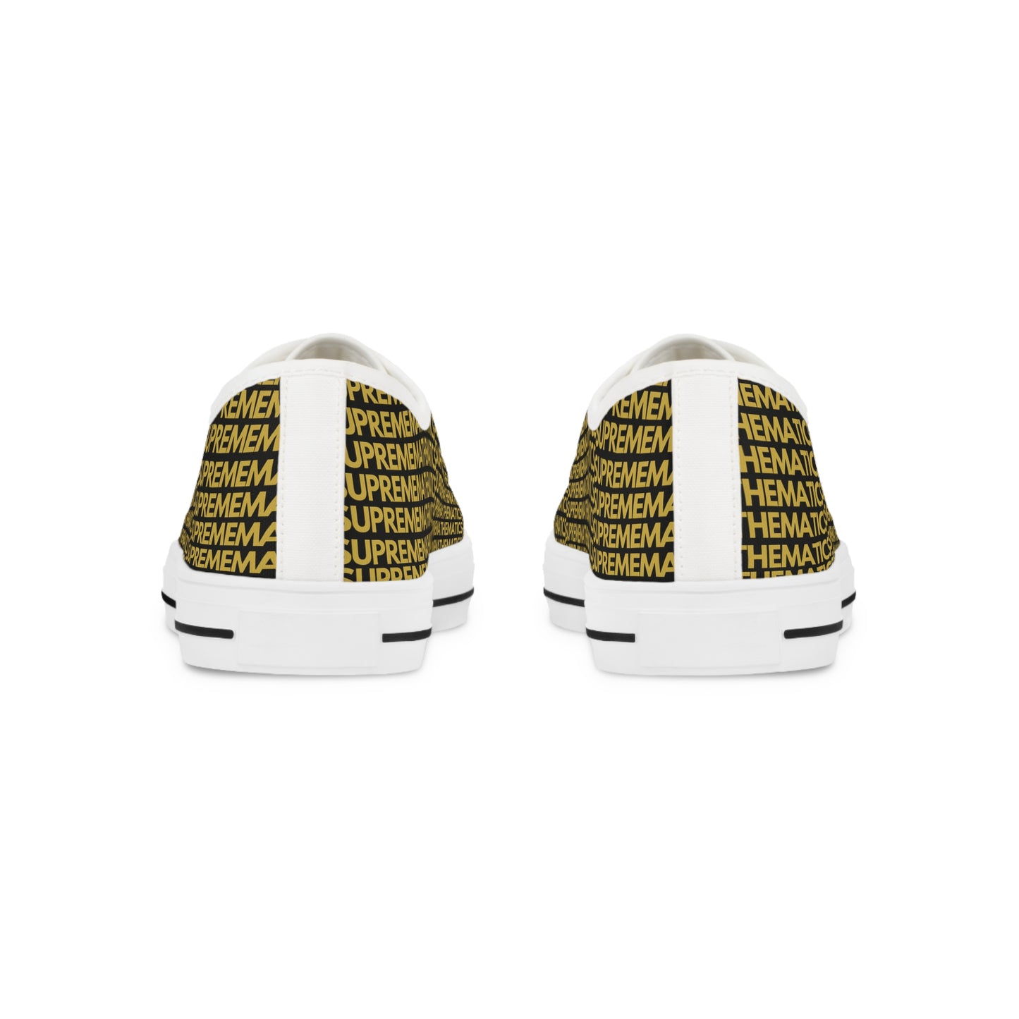 SUPREMEMATHEMATICS LOW TOP SNEAKERS