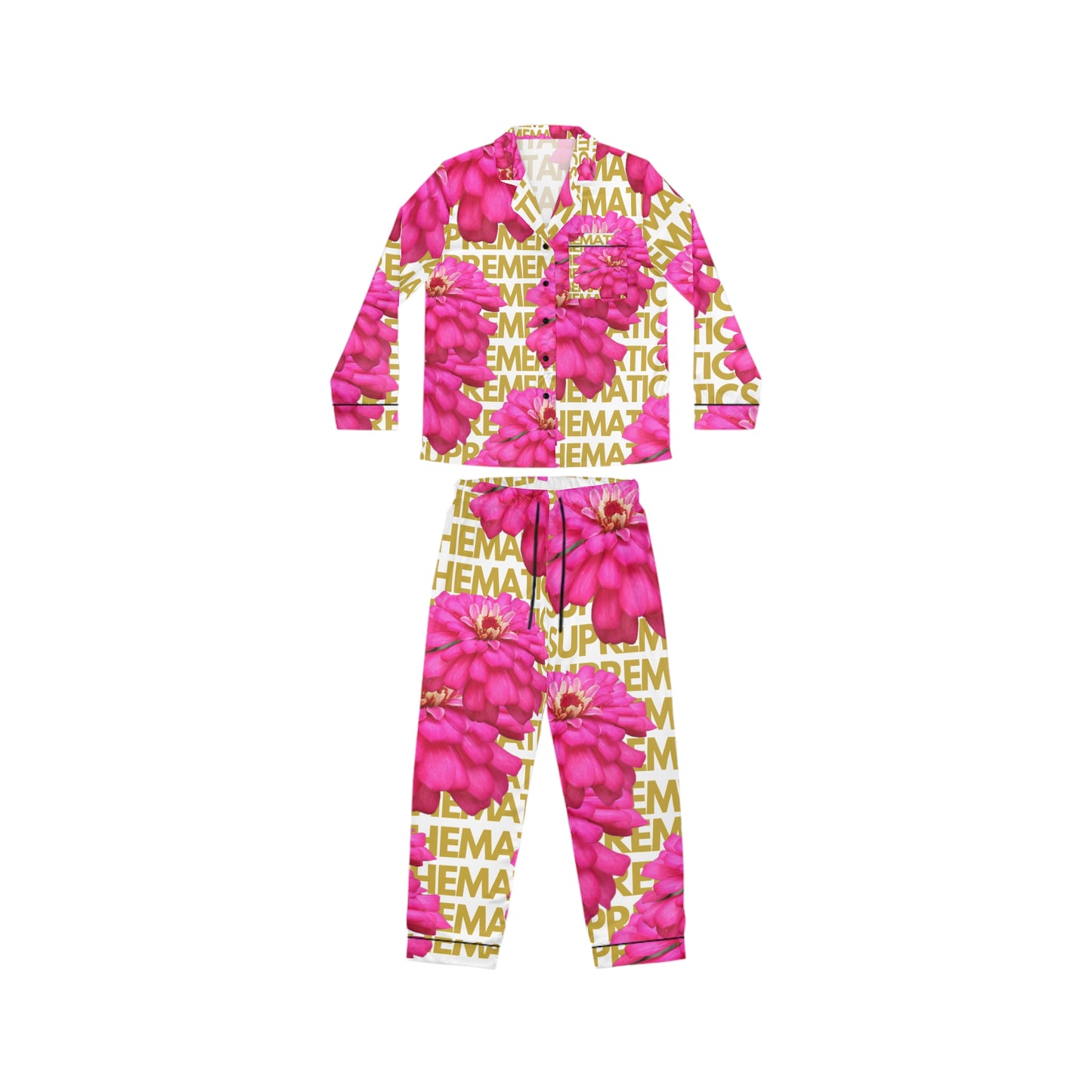 SUPREMEMATHEMATICS SATIN PAJAMAS