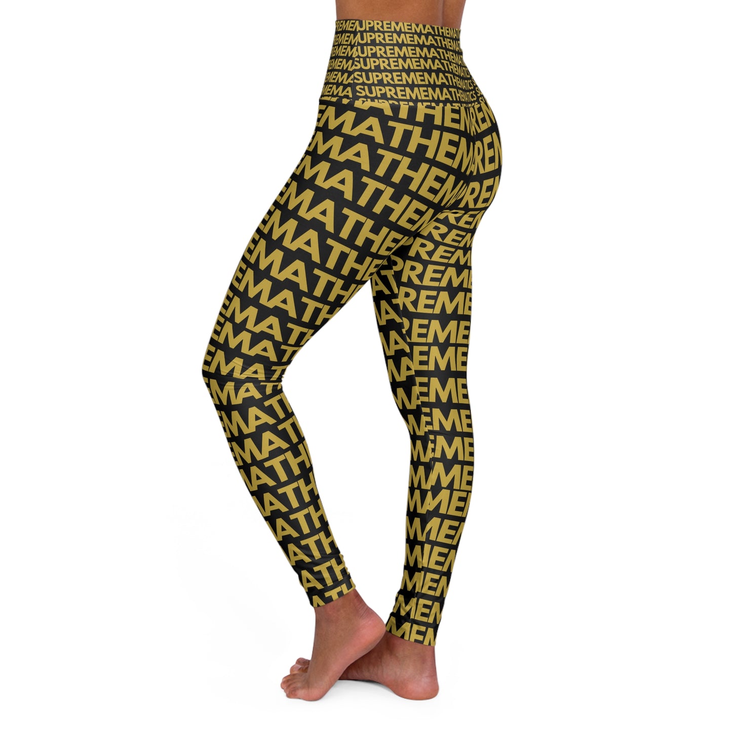 SUPREMEMATHEMATICS HIGH WAIST YOGA LEGGINGS