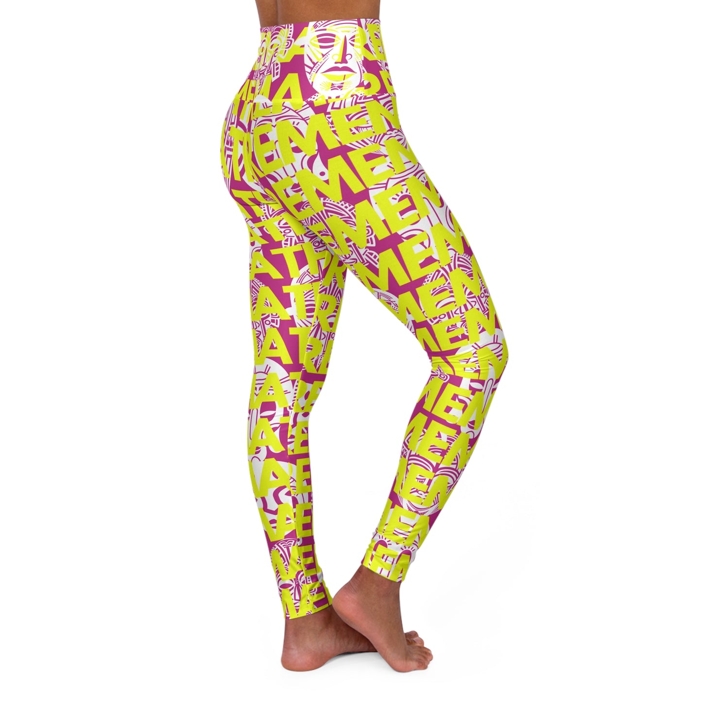 SUPREMEMATHEMATICS HIGH WAIST YOGA LEGGINGS