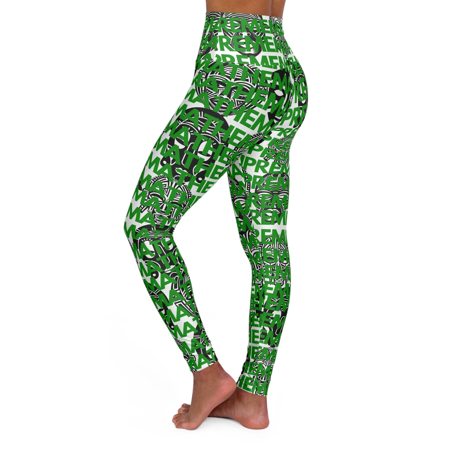 SUPREMEMATHEMATICS HIGH WAIST YOGA LEGGINGS