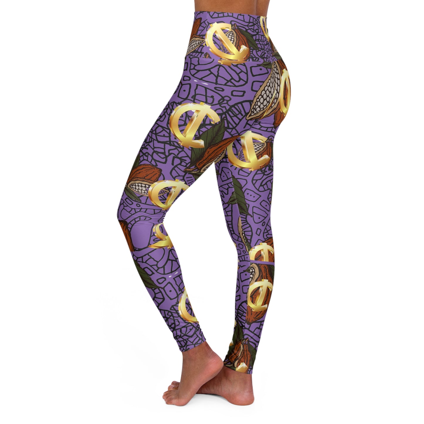 SUPREMEMATHEMATICS HIGH WAIST YOGA LEGGINGS