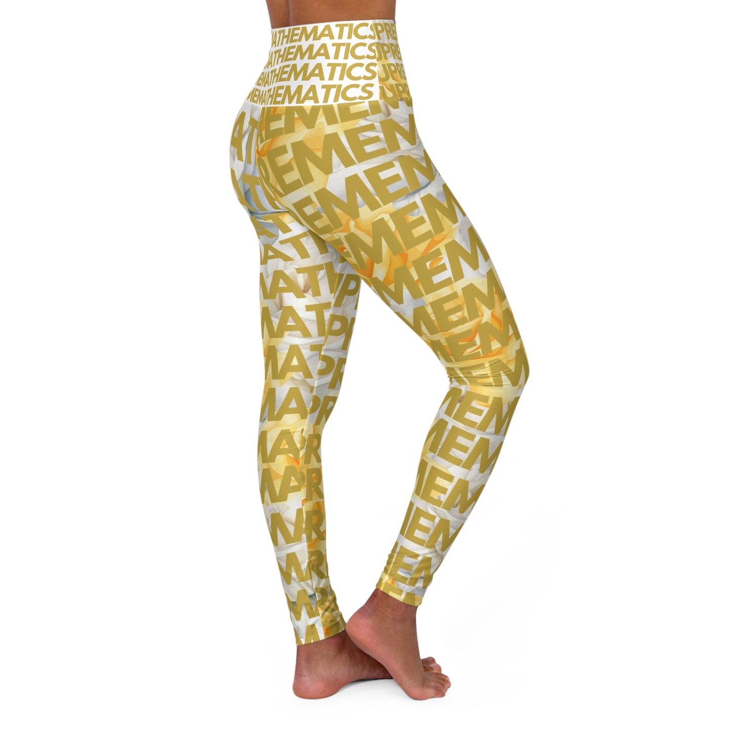 SUPREMEMATHEMATICS HIGH WAIST YOGA LEGGINGS
