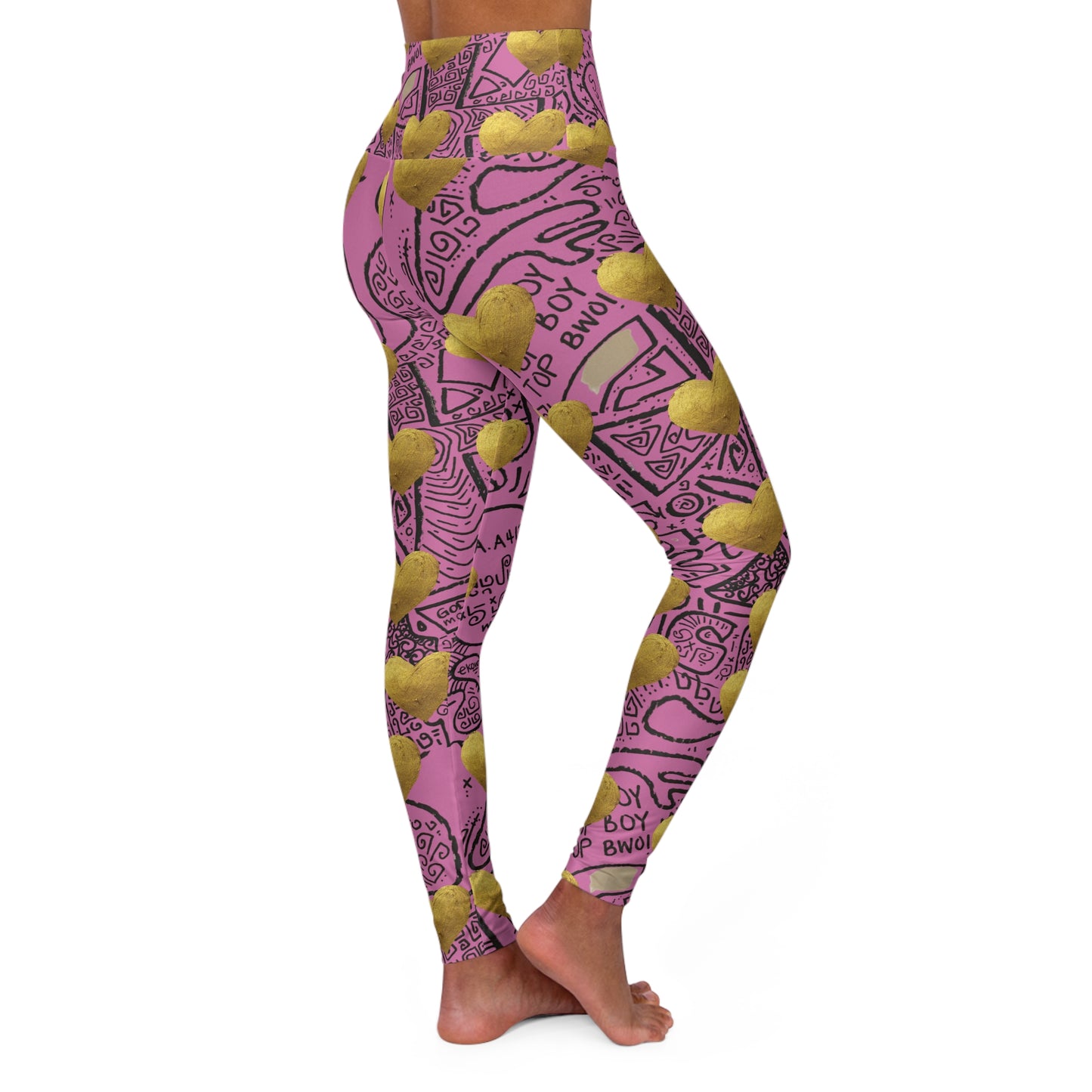 SUPREMEMATHEMATICS HIGH WAIST YOGA LEGGINGS