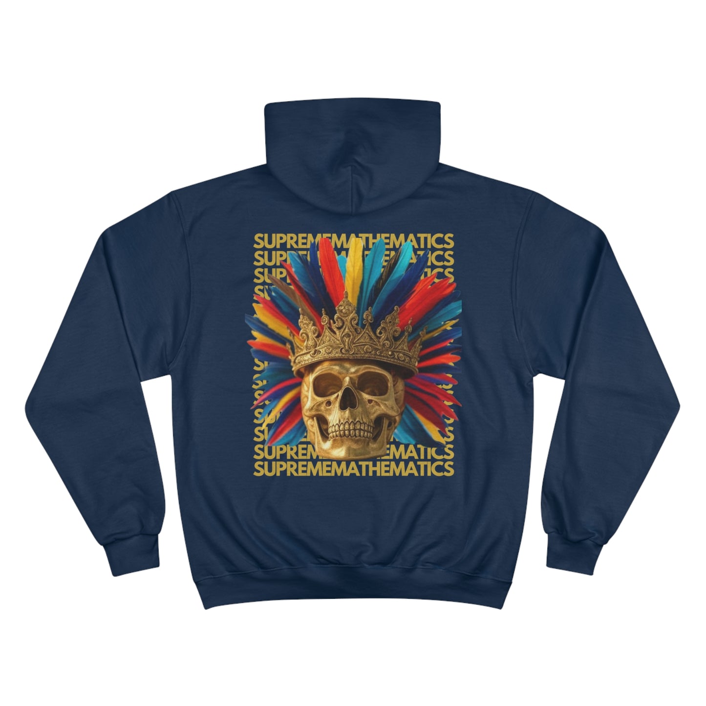 SUPREMEMATHEMATICS FEATHER CROWN HOODIE
