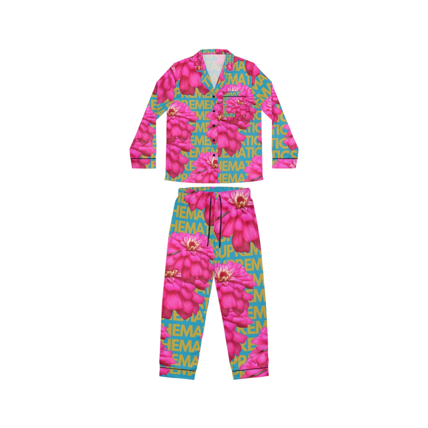 SUPREMEMATHEMATICS SATIN PAJAMAS