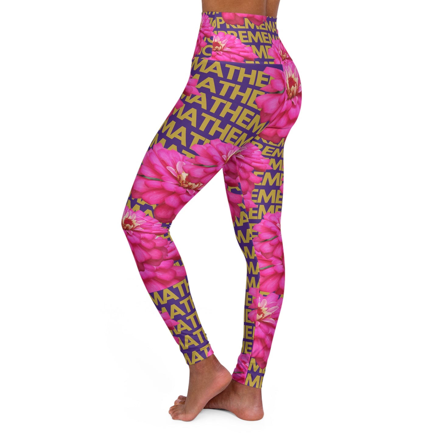 SUPREMEMATHEMATICS HIGH WAIST YOGA LEGGINGS
