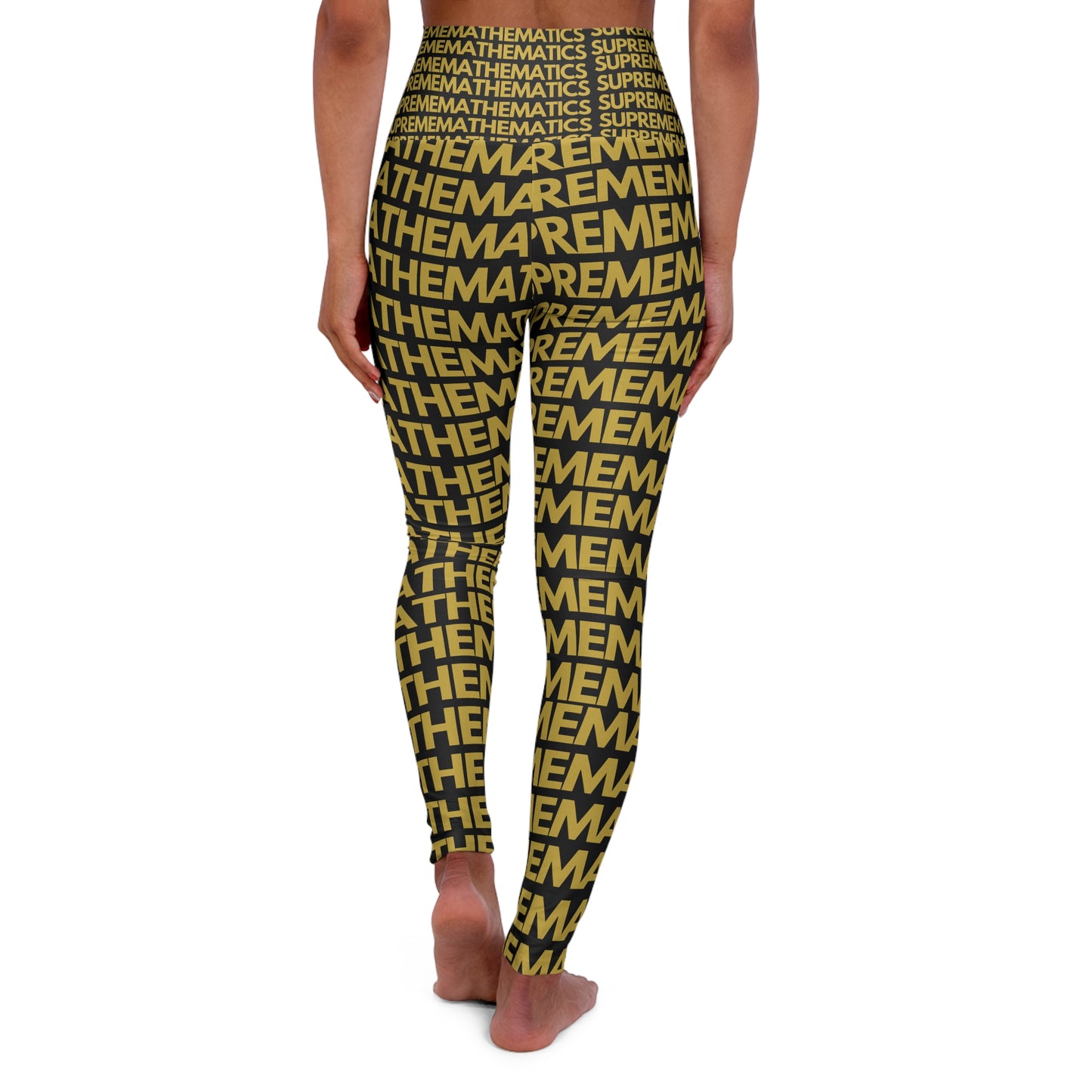 SUPREMEMATHEMATICS HIGH WAIST YOGA LEGGINGS