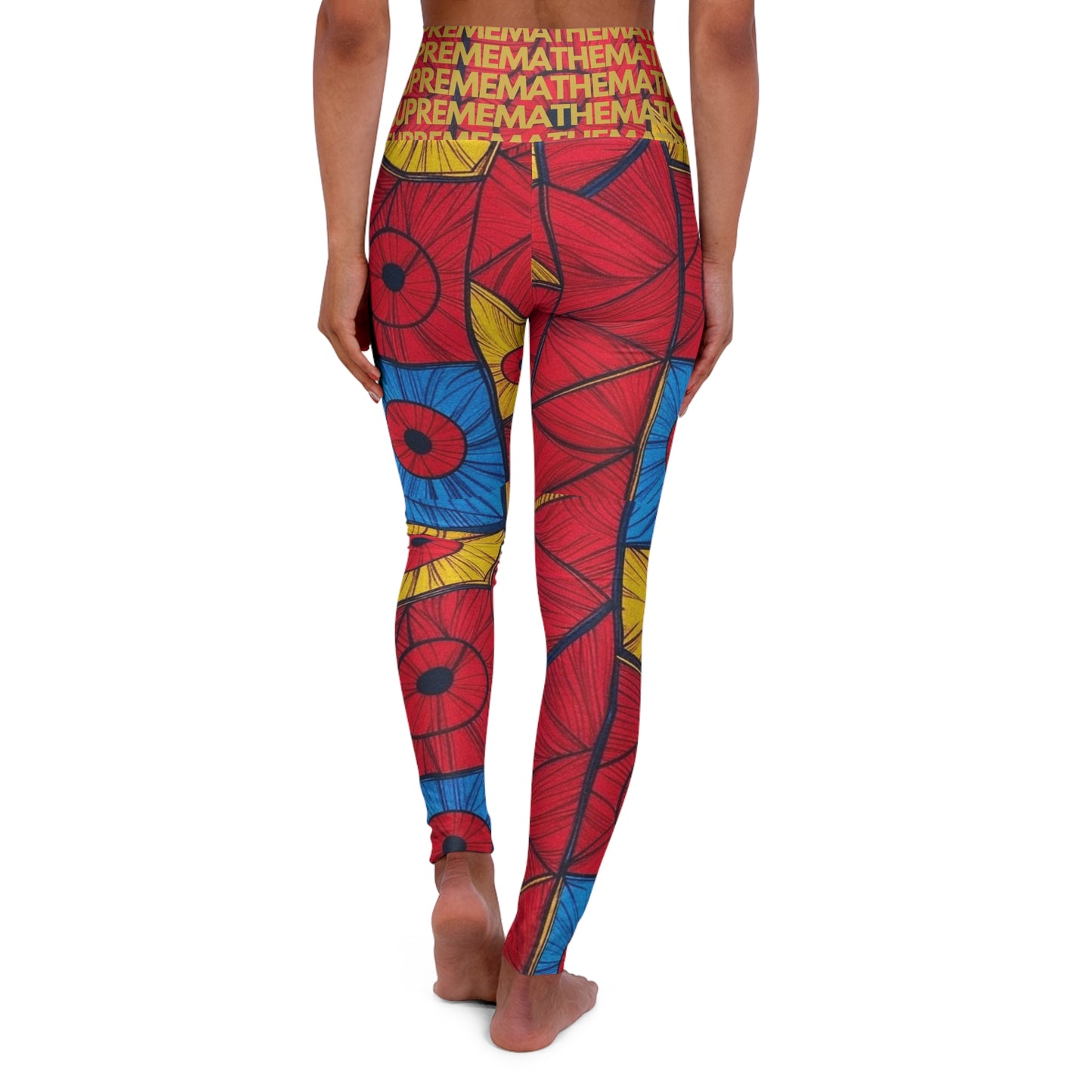 SUPREMEMATHEMATICS HIGH WAIST YOGA LEGGINGS