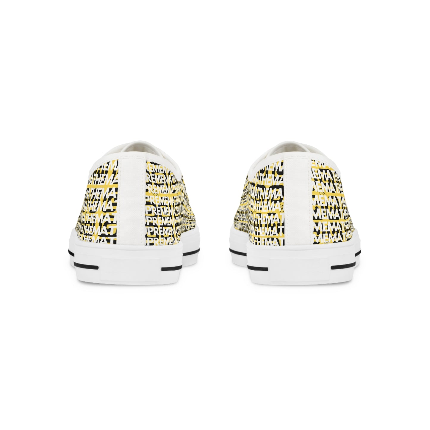 SUPREMEMATHEMATICS LOW TOP SNEAKERS