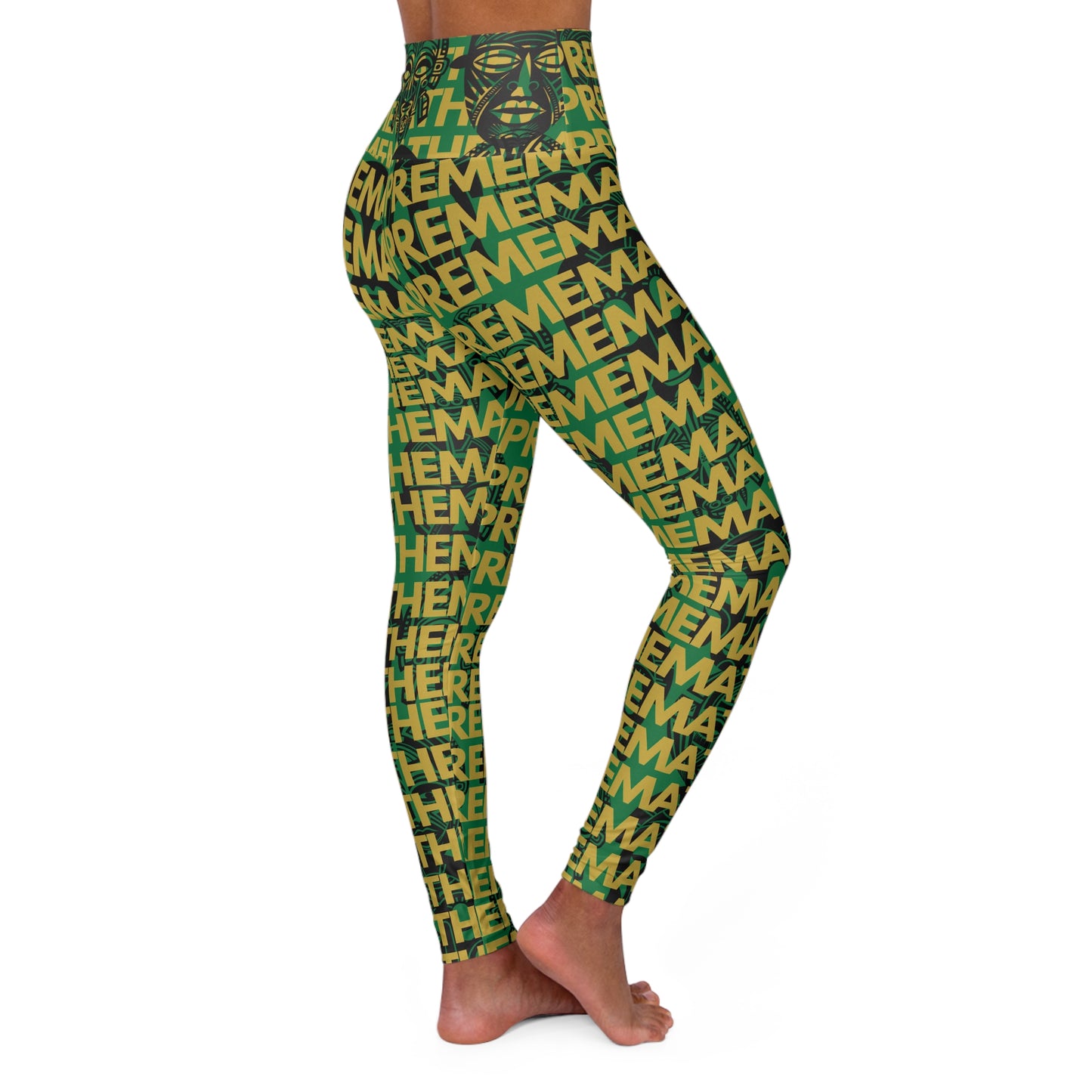 SUPREMEMATHEMATICS HIGH WAIST YOGA LEGGINGS