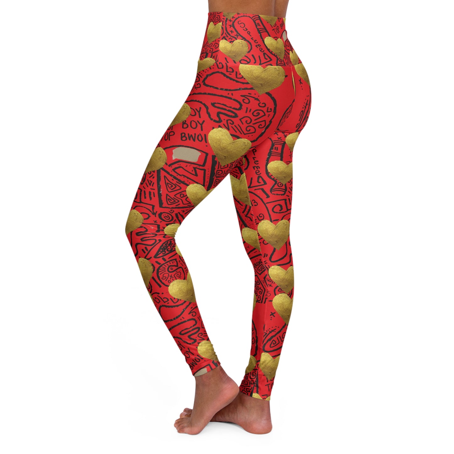 SUPREMEMATHEMATICS HIGH WAIST YOGA LEGGINGS