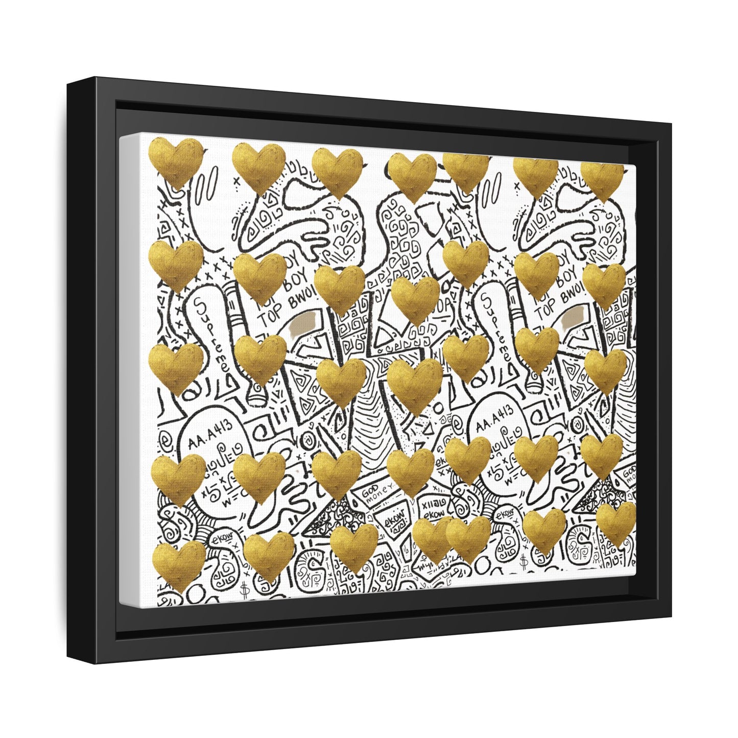 SUPREMEMATHEMATICS FRAMED CANVAS
