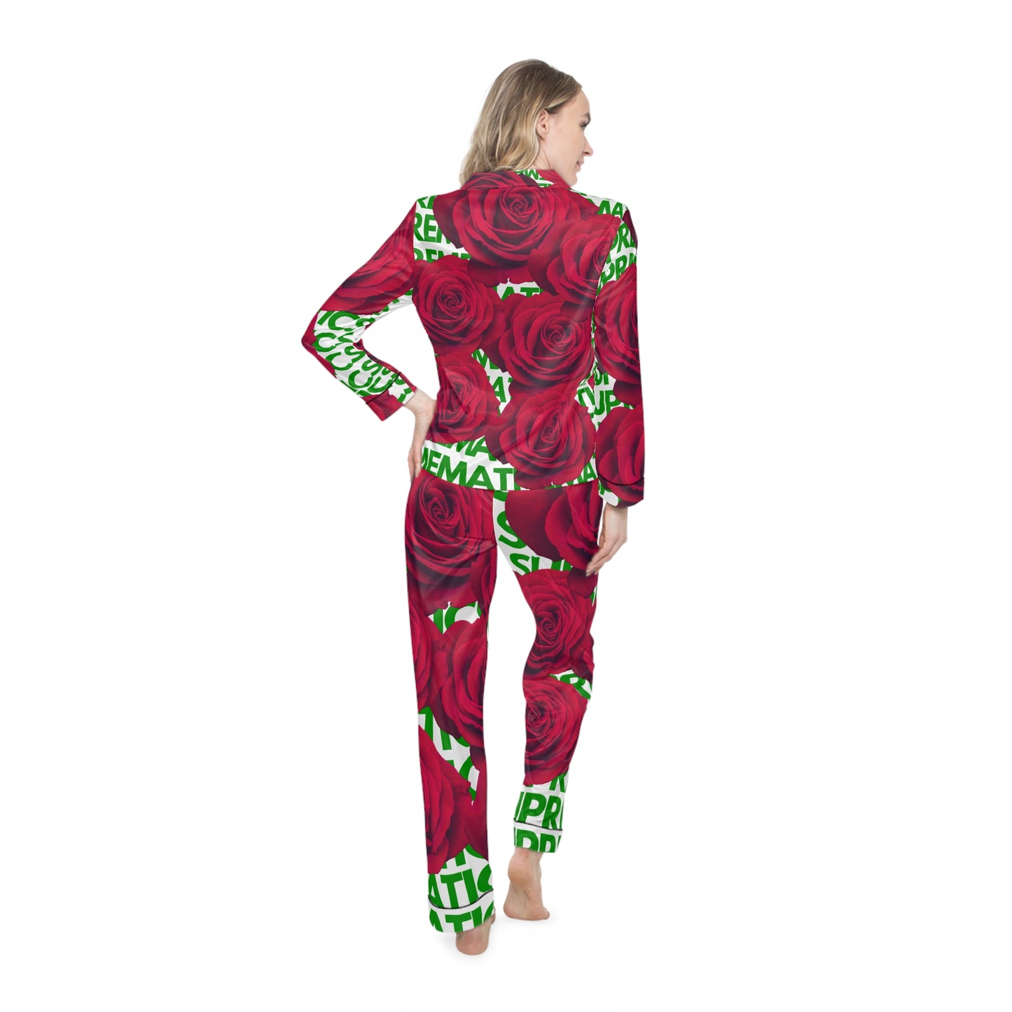 SUPREMEMATHEMATICS SATIN PAJAMAS