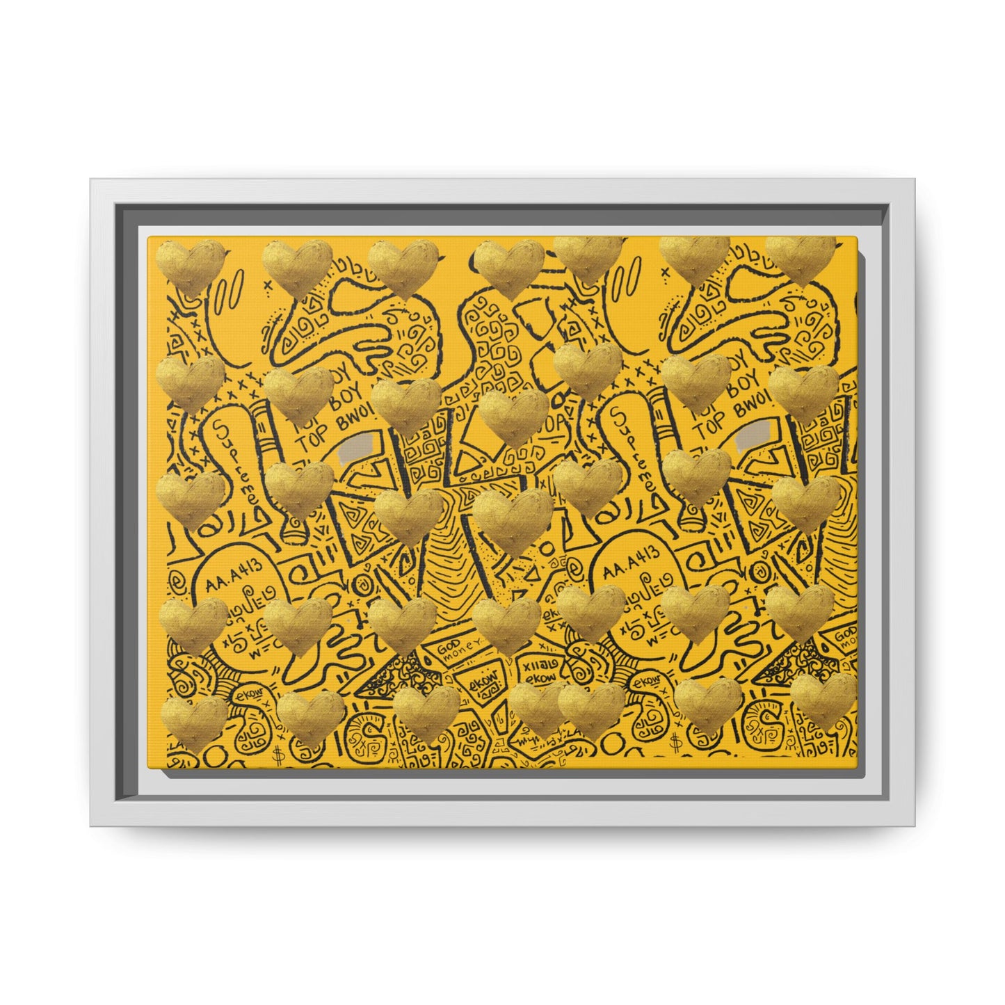SUPREMEMATHEMATICS FRAMED CANVAS