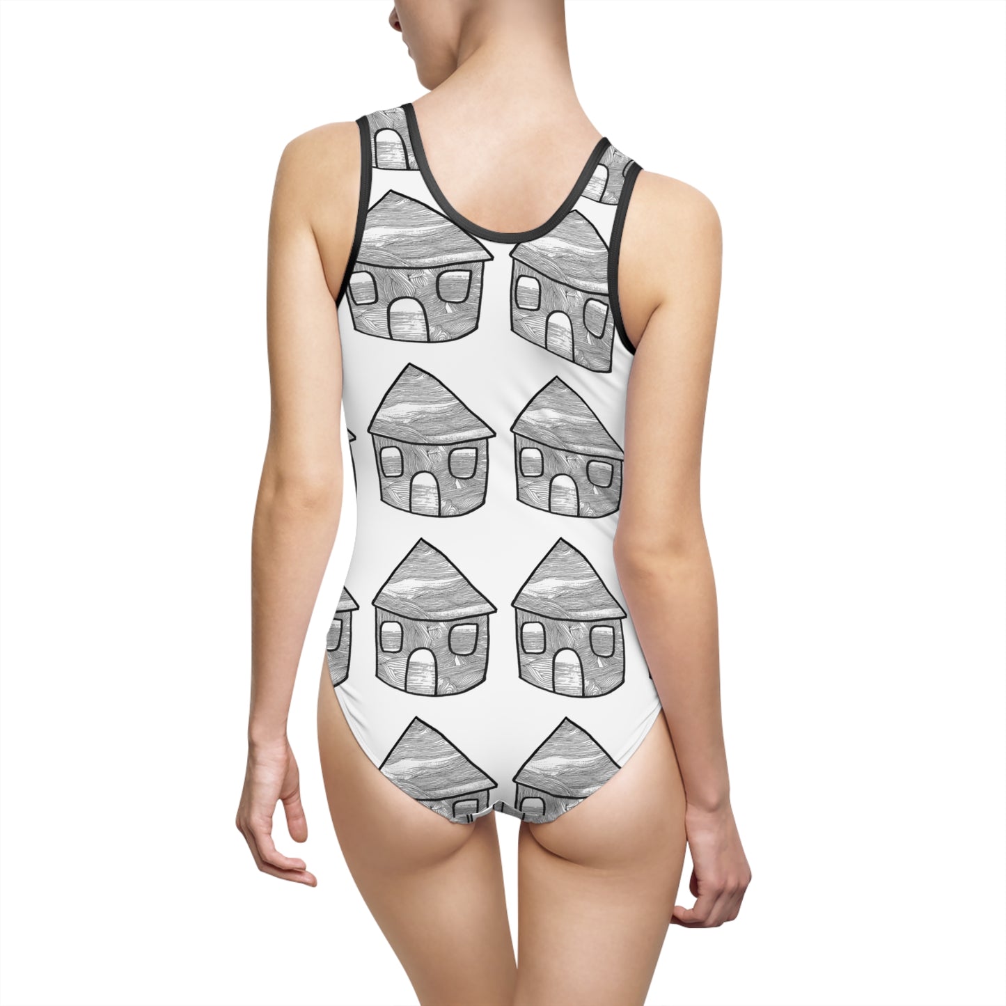 SUPREMEMATHEMATICS ONE PIECE SWIM SUIT