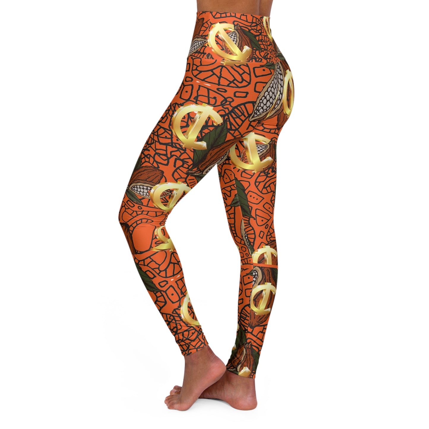SUPREMEMATHEMATICS HIGH WAIST YOGA LEGGINGS