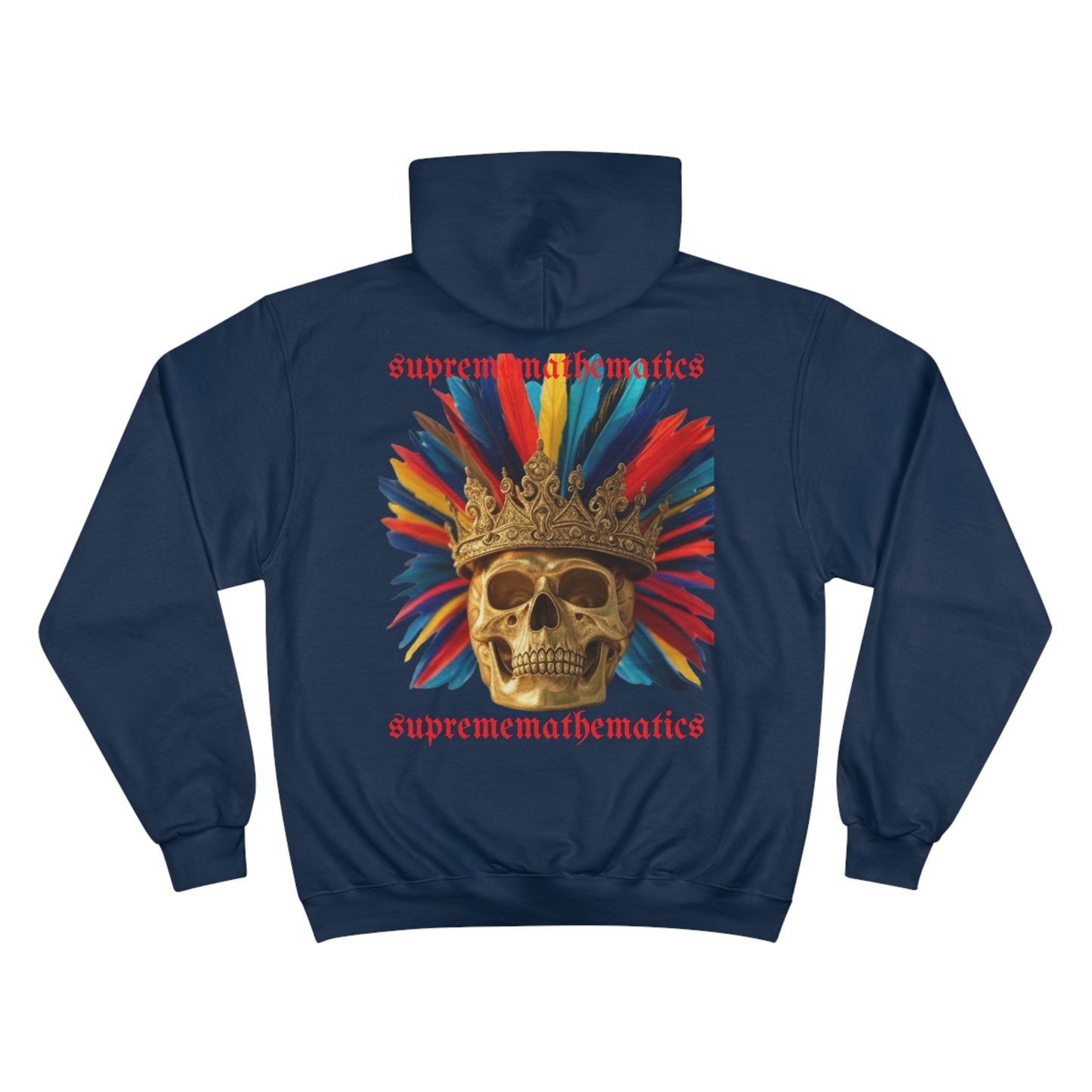 SURPEMEMATHEMATICS CROWN FEATHER HOODIE