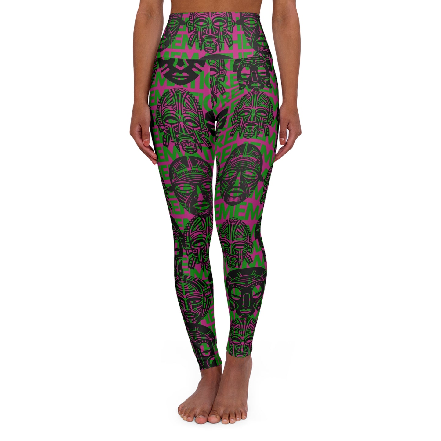 SUPREMEMATHEMATICS HIGH WAIST YOGA LEGGINGS