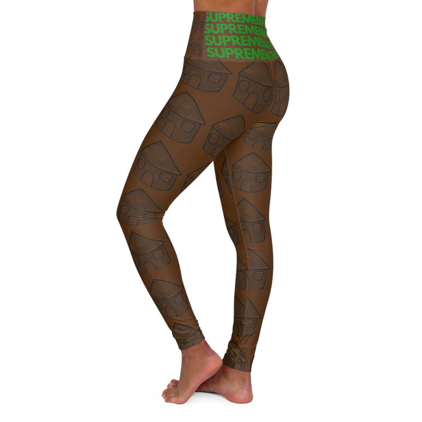 SUPREMEMATHEMATICS HIGH WAIST YOGA LEGGINGS