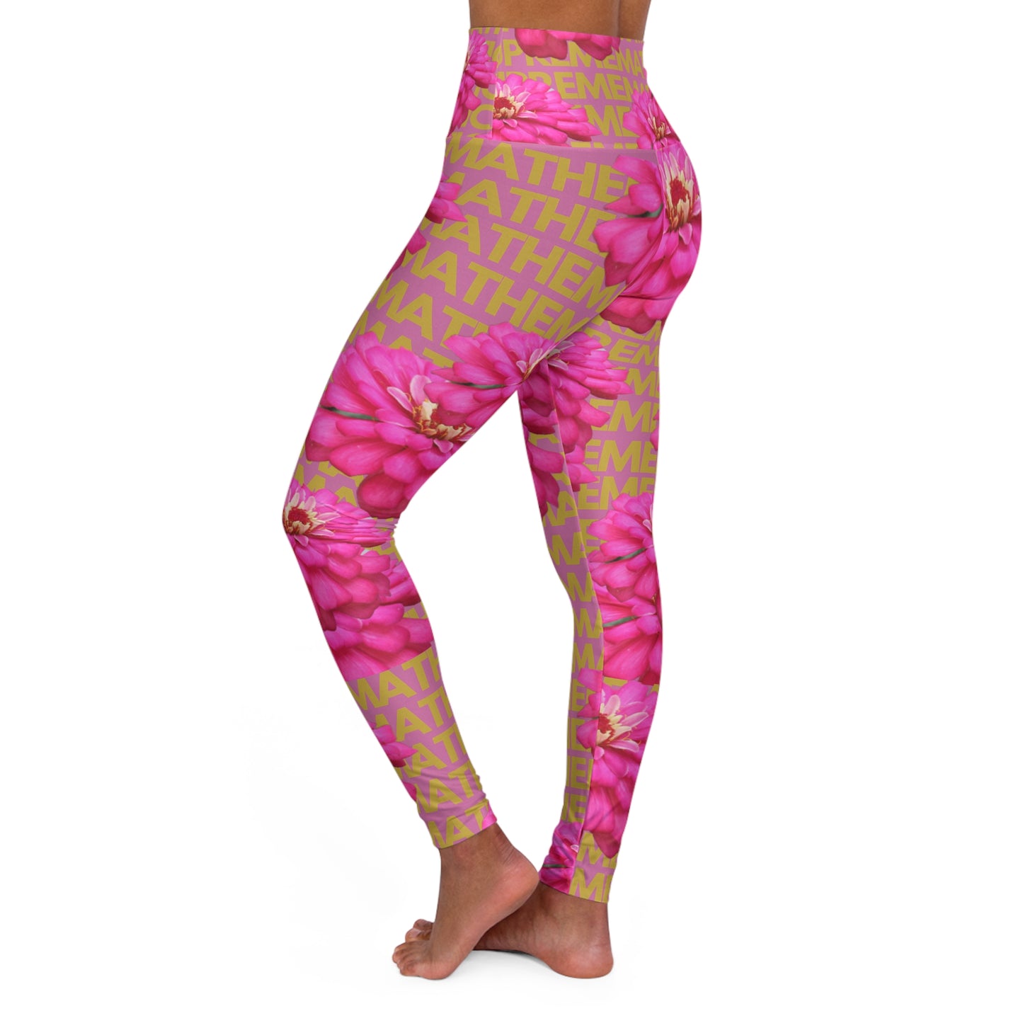 SUPREMEMATHEMATICS HIGH WAIST YOGA LEGGINGS