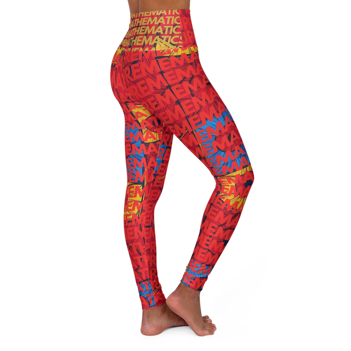SUPREMEMATHEMATICS HIGH WAIST YOGA LEGGINGS