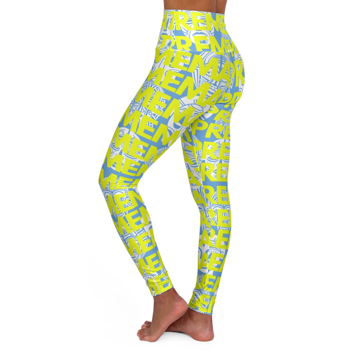SUPREMEMATHEMATICS HIGH WAIST YOGA LEGGINGS