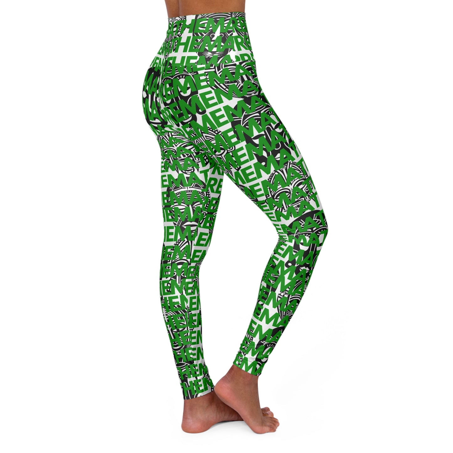 SUPREMEMATHEMATICS HIGH WAIST YOGA LEGGINGS