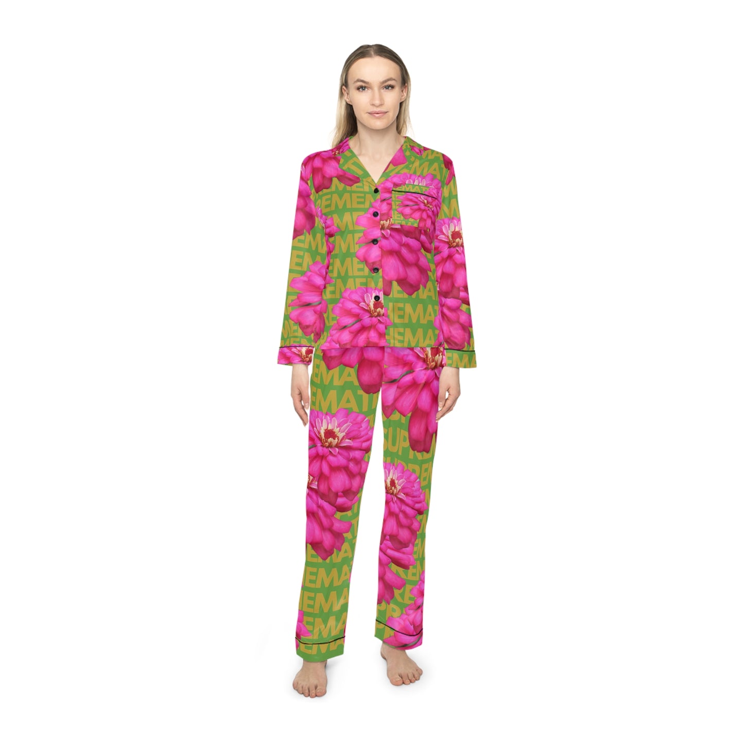 SUPREMEMATHEMATICS SATIN PAJAMAS