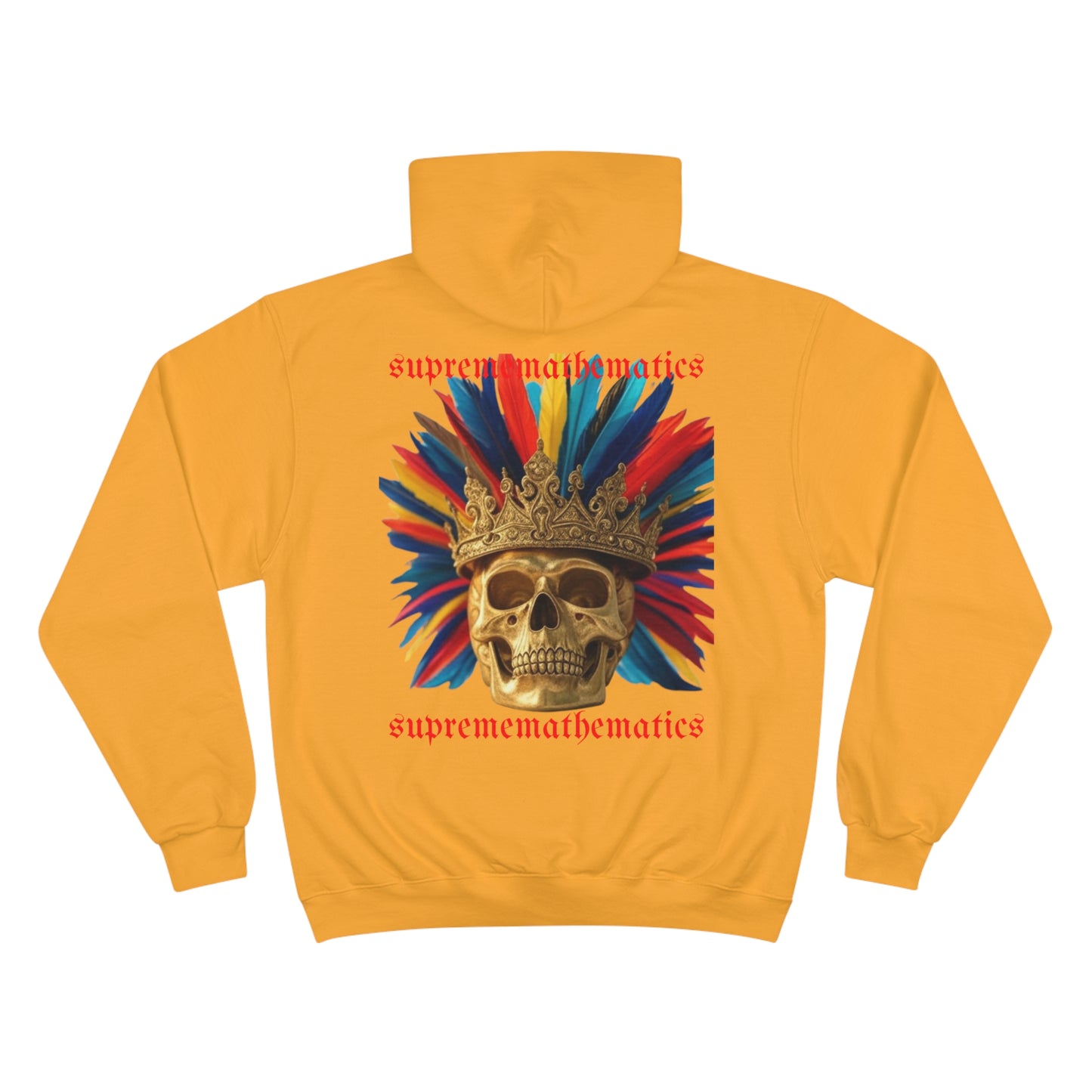 SURPEMEMATHEMATICS CROWN FEATHER HOODIE