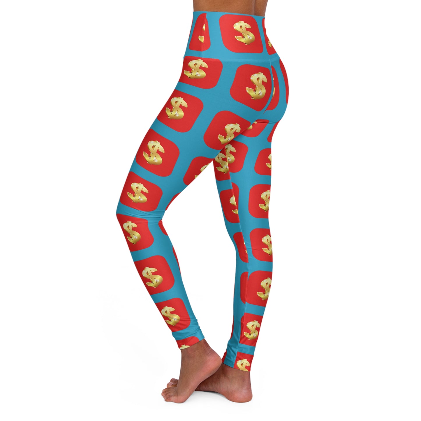 SUPREMEMATHEMATICS HIGH WAIST YOGA LEGGINGS