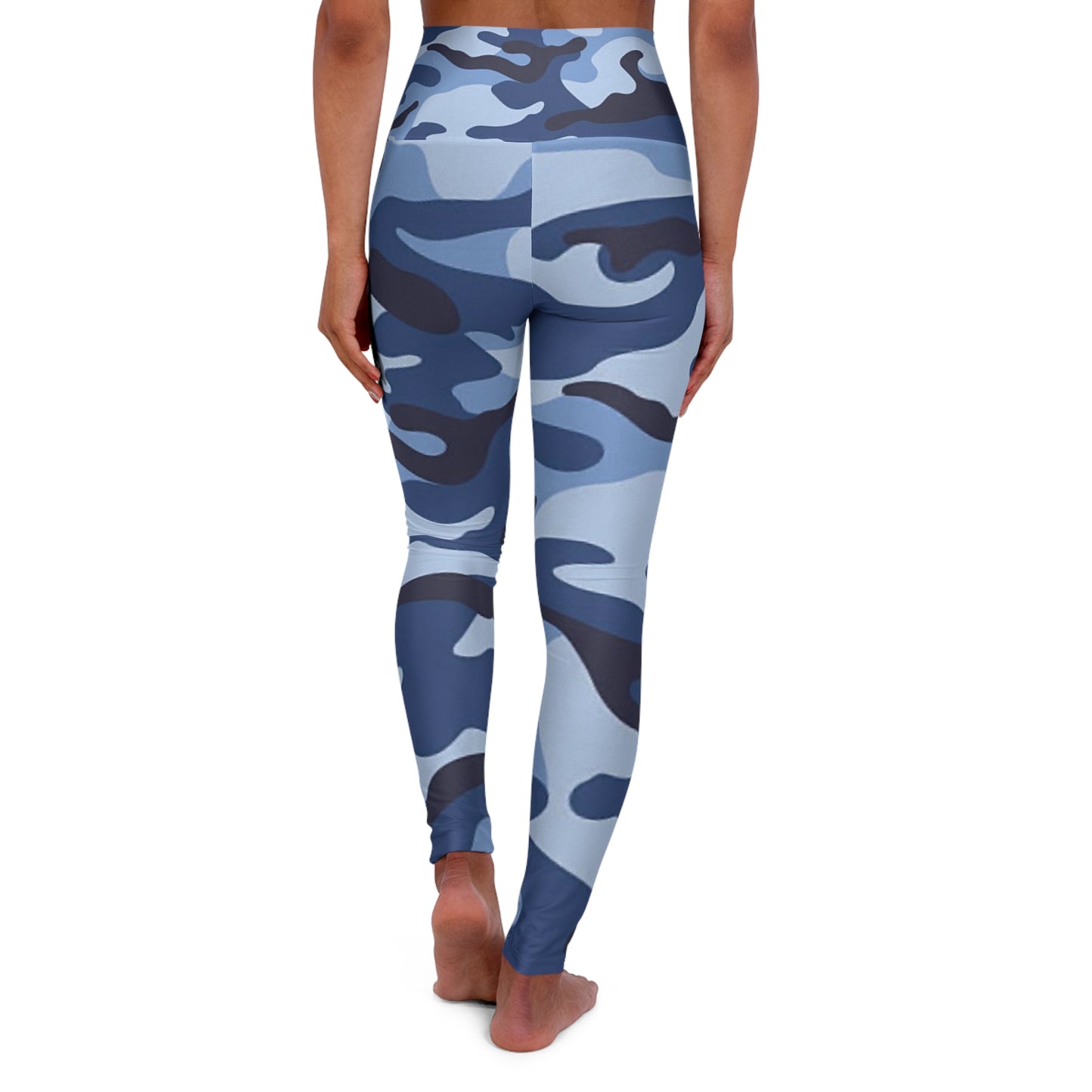 SUPREMEMATHEMATICS CAMO HIGH WAIST YOGA LEGGINGS