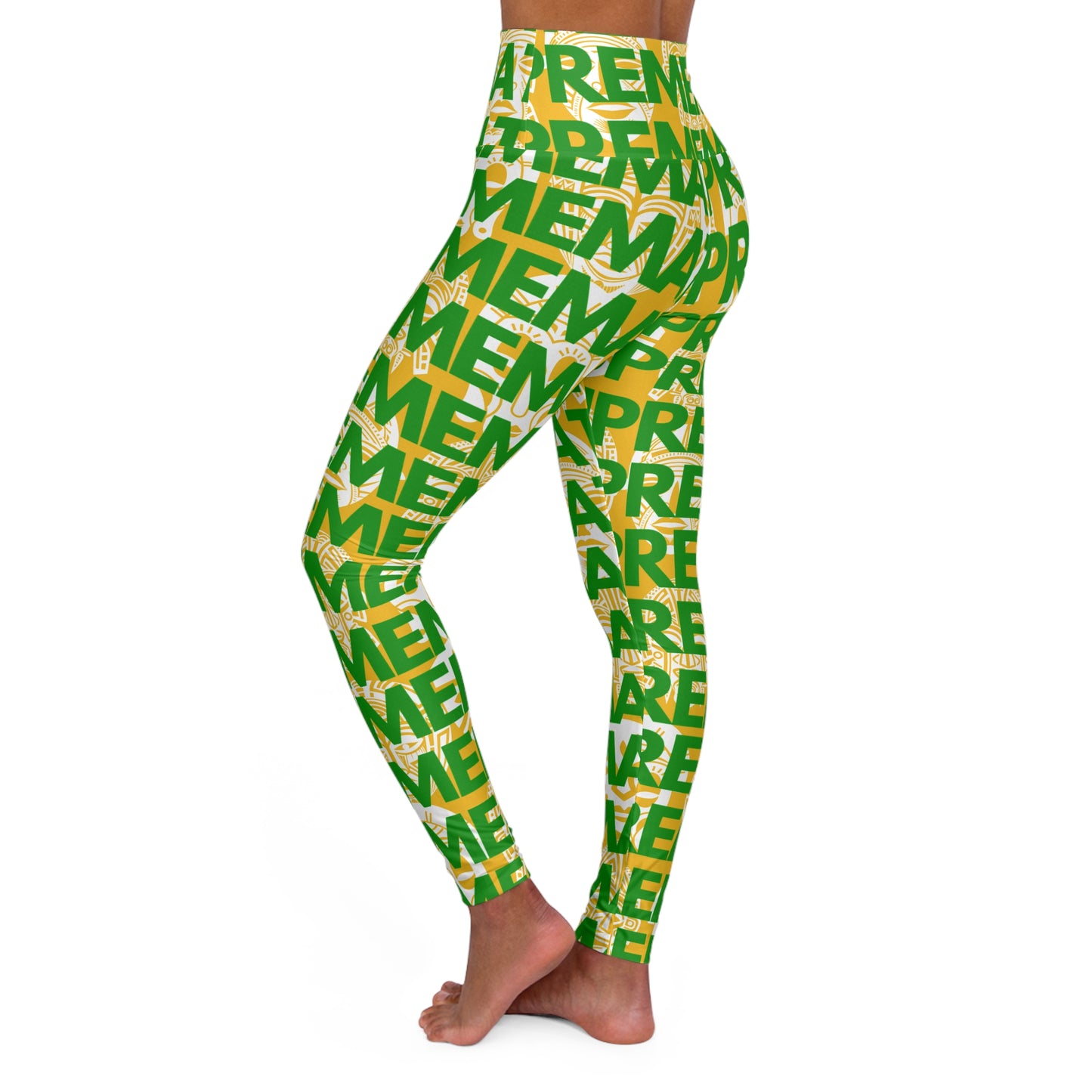 SUPREMEMATHEMATICS HIGH WAIST YOGA LEGGINGS