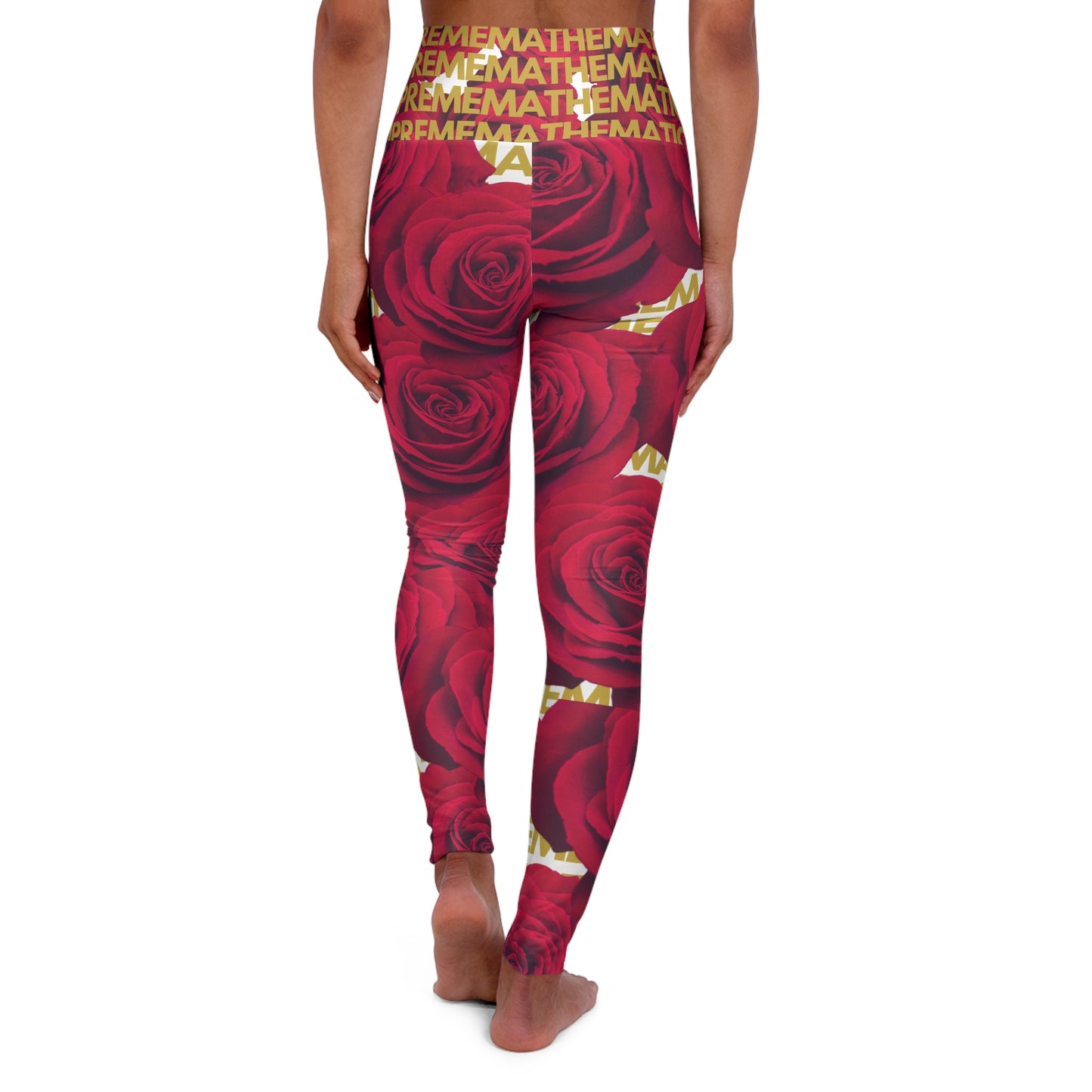 SUPREMEMATHEMATICS HIGH WAIST YOGA LEGGINGS