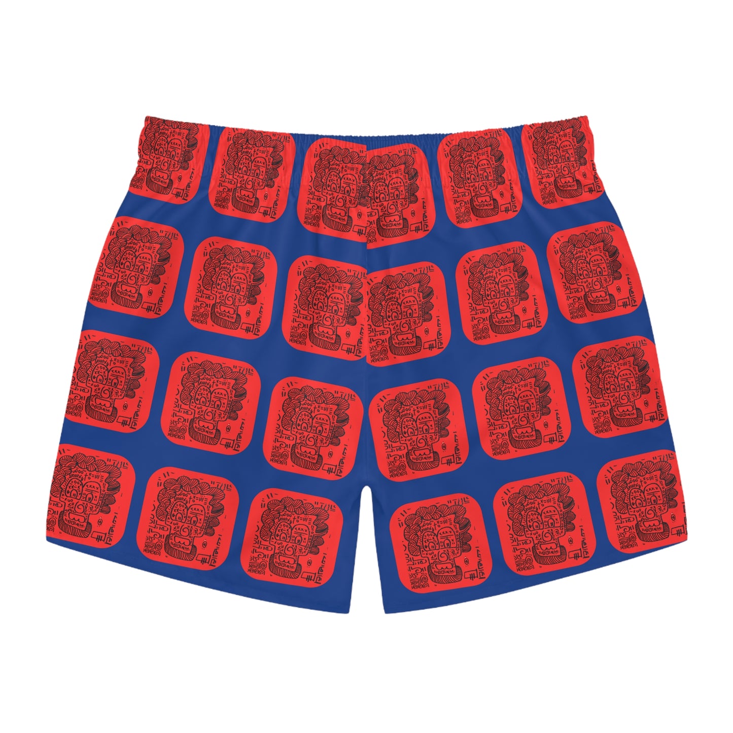 SUPREMEMATHEMATICS FACE OF GOD SWIM TRUNKS