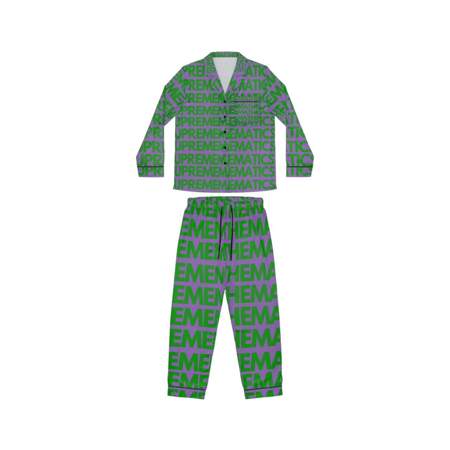 SUPREMEMATHEMATICS SATIN PAJAMAS